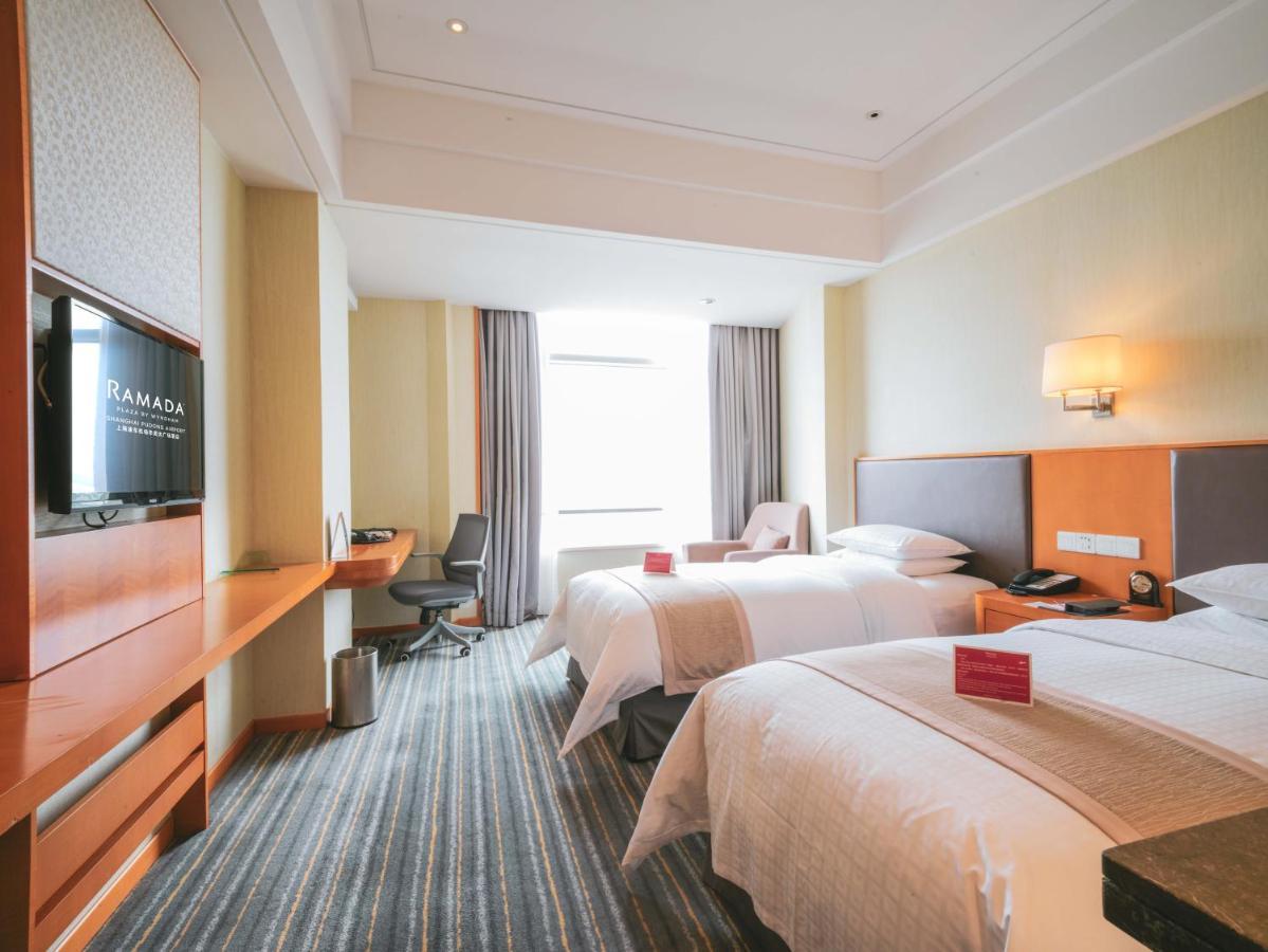 Ramada Plaza Shanghai Pudong Airport - 3 Mins To Pvg Depature Floor & Check Entrance With Hotel Shuttle Екстериор снимка